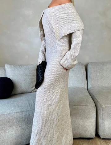 Rochie lunga SHEIN, gri