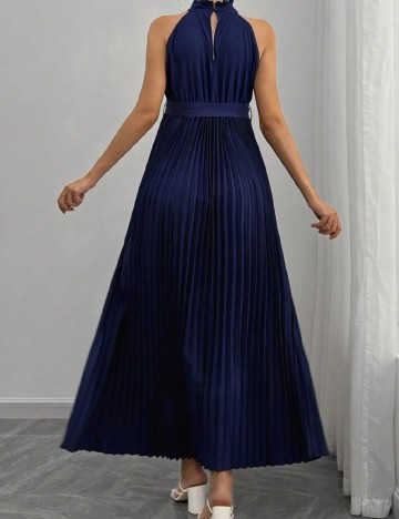 Rochie lunga SHEIN Maternity, bleumarin