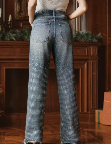 Blugi Anewsta, albastru