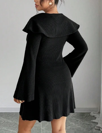 Rochie scurta SHEIN CURVE, negru