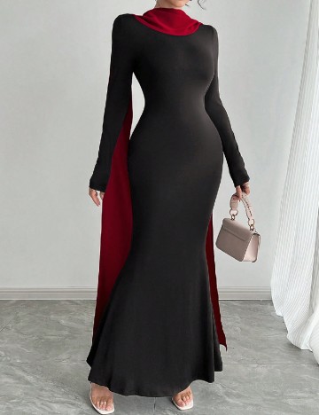 Rochie lunga SHEIN, negru