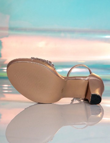 Sandale SHEIN, auriu