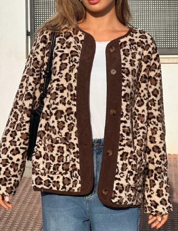 
						Jacheta SHEIN, animal print