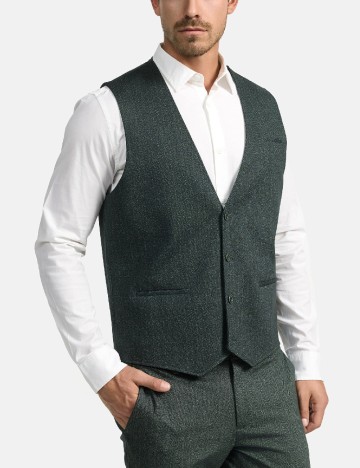 Vesta Jeff Urban Tailoring, verde inchis