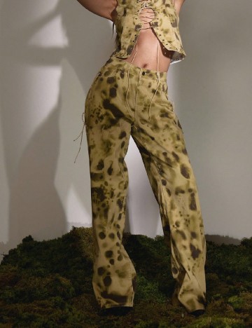 Pantaloni SHEIN, verde