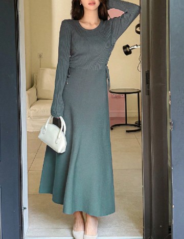 
						Rochie lunga SHEIN, turcoaz