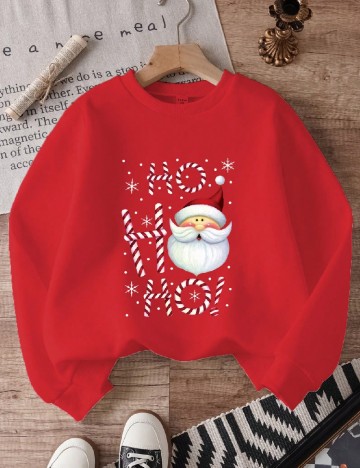 Bluza Shein Kids, rosu