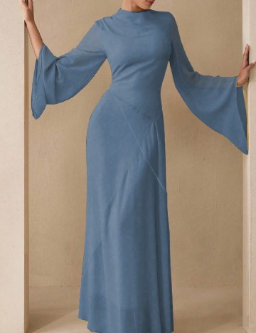 Rochie lunga SHEIN, albastru