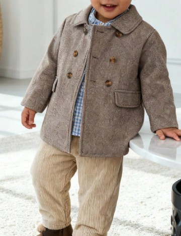 
						Palton Shein Kids, maro