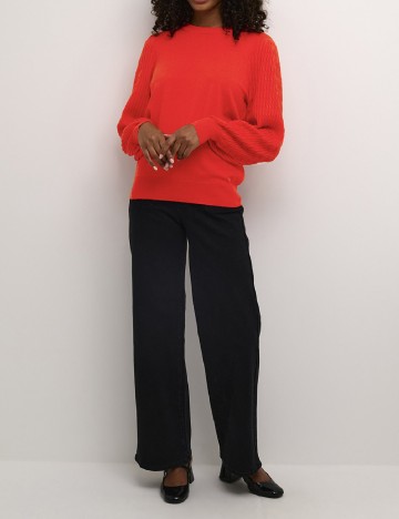 Bluza Kaffe, portocaliu