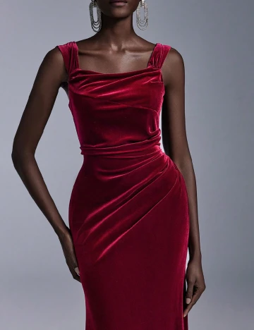 Rochie lunga SHEIN, rosu