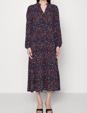 Rochie medie Saint Tropez, bleumarin inchis