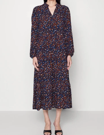 Rochie medie Saint Tropez, bleumarin inchis