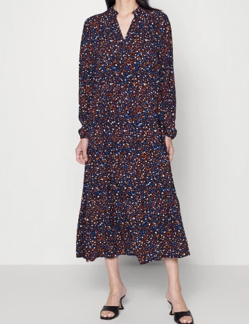 Rochie medie Saint Tropez, bleumarin inchis