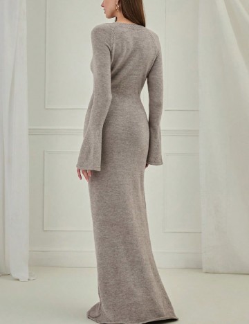 Rochie lunga SHEIN, gri