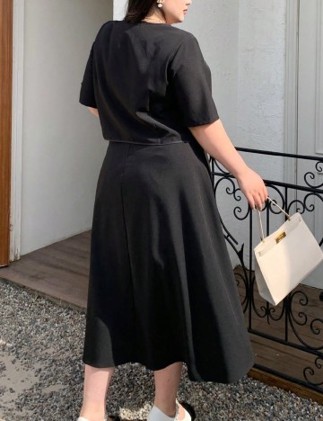 Compleu SHEIN CURVE, negru