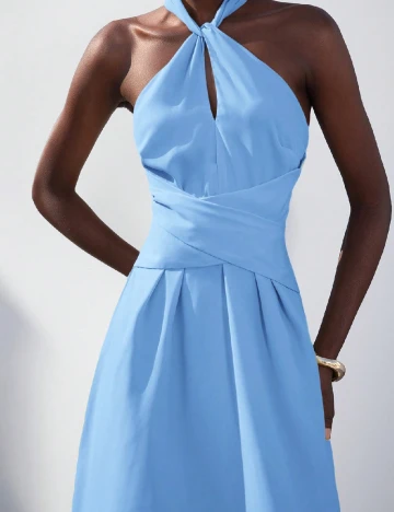 Rochie medie SHEIN, albastru