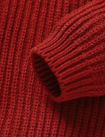 Pulover Shein Kids, rosu