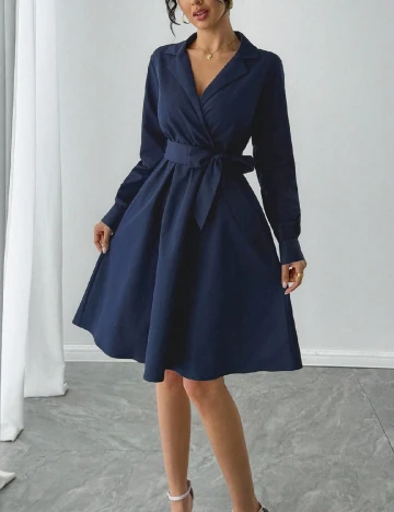 Rochie scurta SHEIN, bleumarin