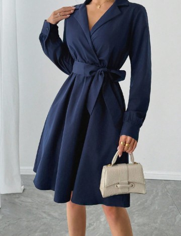 Rochie scurta SHEIN, bleumarin