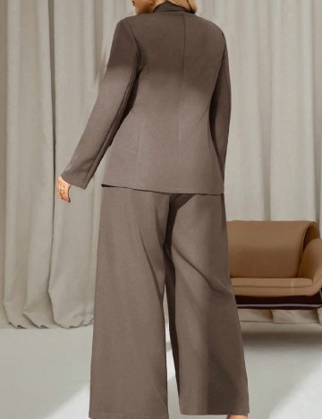 Compleu SHEIN CURVE, maro