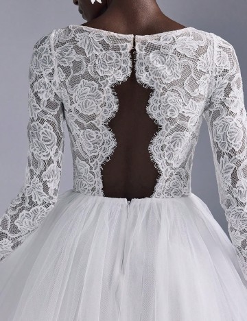 Rochie scurta SHEIN, alb