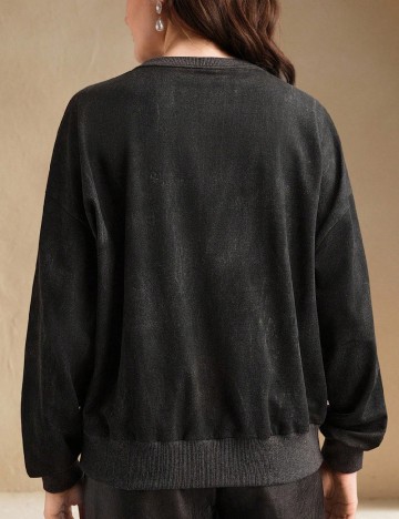 Bluza SHEIN, gri inchis