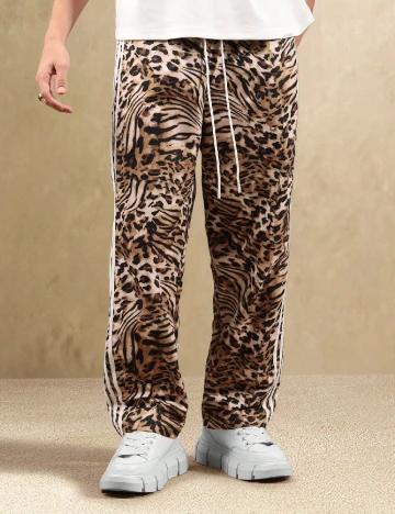 Pantaloni SUMWON, animal print