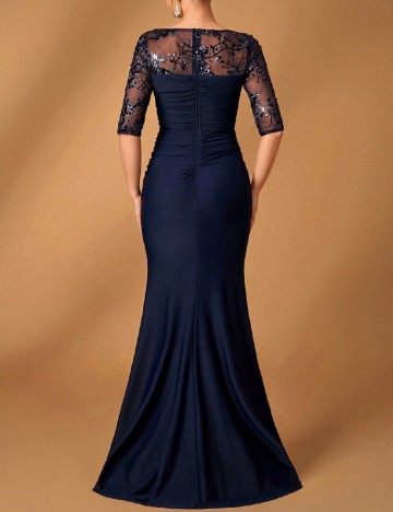 Rochie lunga SHEIN, bleumarin
