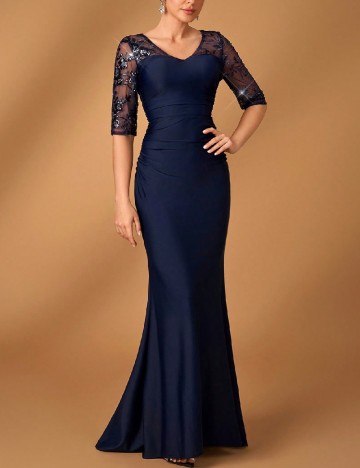 Rochie lunga SHEIN, bleumarin