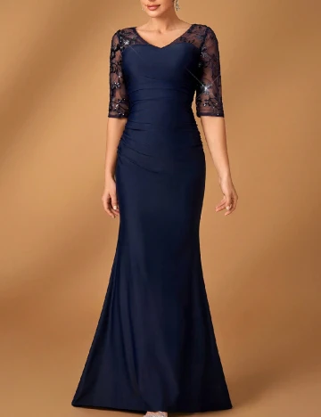 Rochie lunga SHEIN, bleumarin