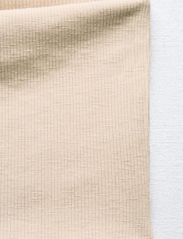 Pantaloni Zara, crem