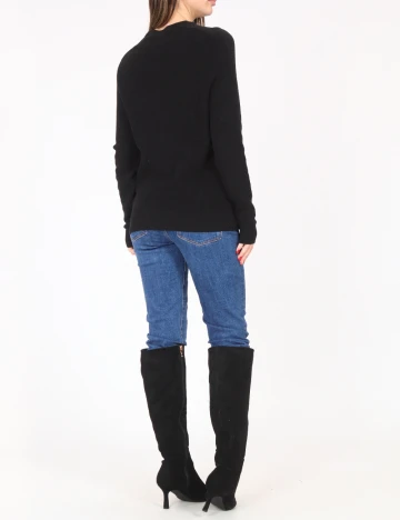 Bluza Pull&Bear, negru