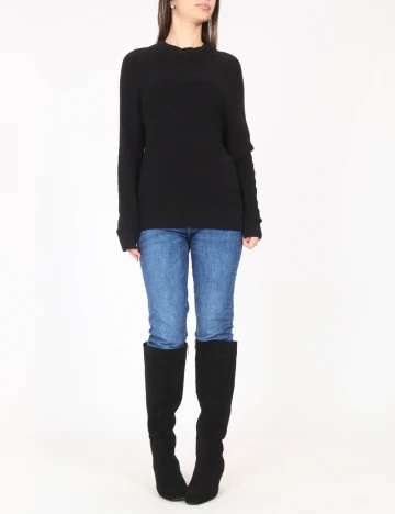 Bluza Pull&Bear, negru