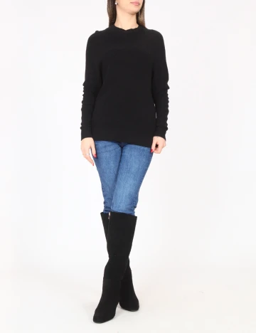 Bluza Pull&Bear, negru