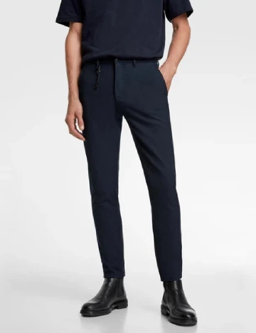 Pantaloni Zara, bleumarin