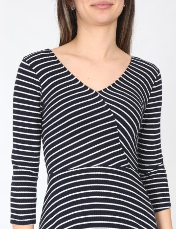 Rochie scurta Bershka, bleumarin