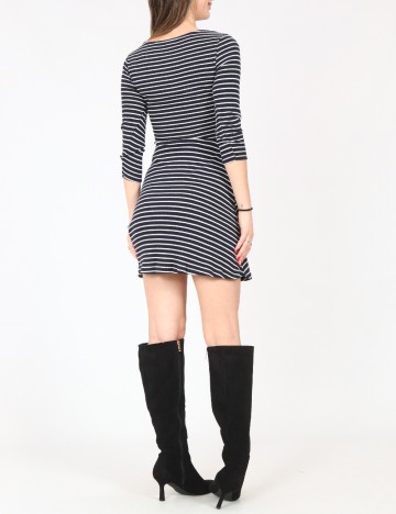 Rochie scurta Bershka, bleumarin