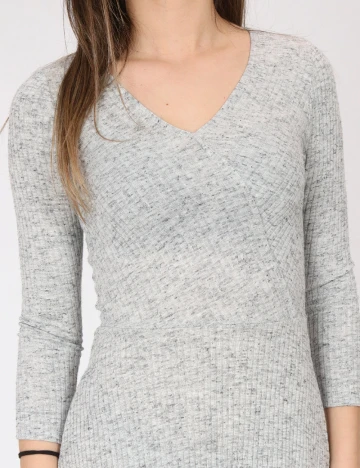 Rochie scurta Bershka, gri