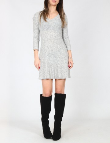 Rochie scurta Bershka, gri