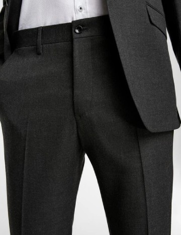 Pantaloni Zara, gri inchis