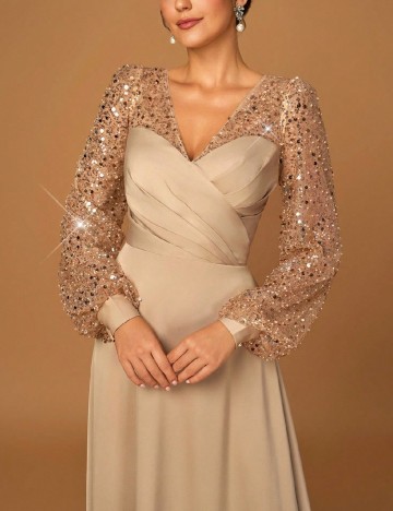 Rochie lunga SHEIN, maro