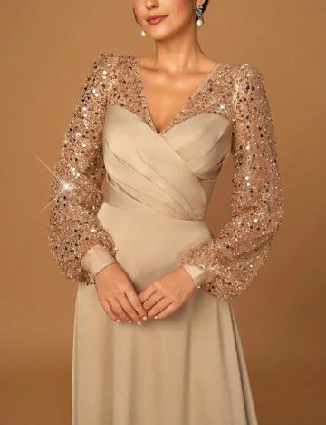 Rochie lunga SHEIN, maro