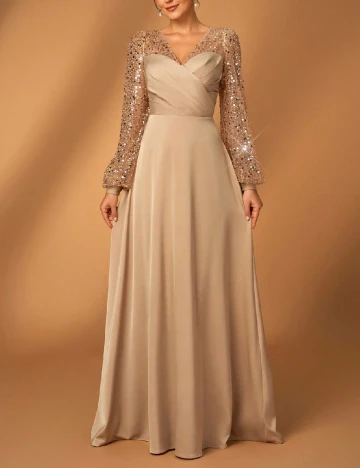 Rochie lunga SHEIN, maro