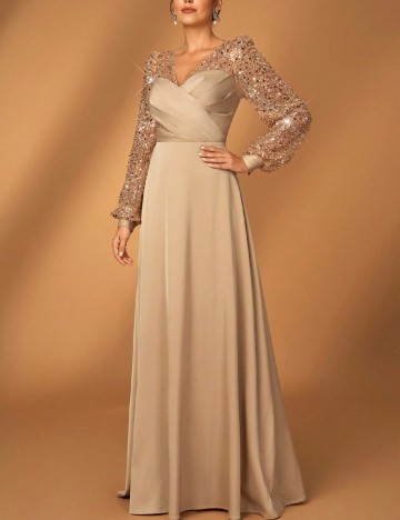 Rochie lunga SHEIN, maro