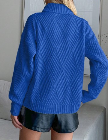 Pulover SHEIN, albastru