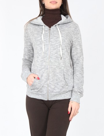 Hanorac Bershka, gri