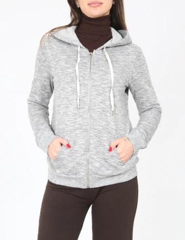 Hanorac Bershka, gri