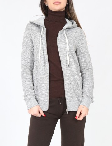 Hanorac Bershka, gri