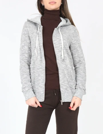 Hanorac Bershka, gri